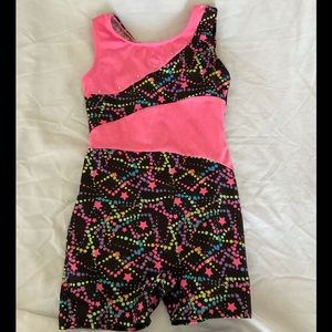 Danskin Girls freestyle workout outfit 6/6X